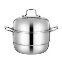 艾逸瑶选 CJ-21016-2 兰斯欧式多用双层蒸锅 28CM 新旧包装随机发货 (单位:个)