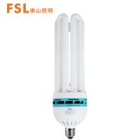 佛山照明（FSL） 5U-105W-E27 节能三基色荧光大螺口灯泡 105W 72*310mm（单位：只）