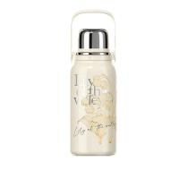 格沵（GERM） GE-24AW-DB127 铃兰系列悦动保温杯 1200ml (单位: 个)米白色