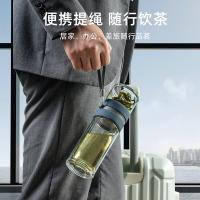 富光（FUGUANG） G1609-SH-240K 抗菌玻璃杯 240ML （单位：个） 蓝色