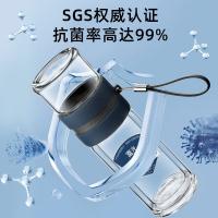 富光（FUGUANG） G1609-SH-240K 抗菌玻璃杯 240ML （单位：个） 蓝色
