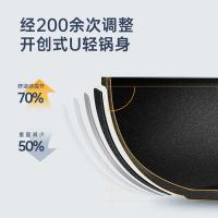 炊大皇（COOKER KING） CKNC6430BF 超轻不粘炒锅 30cm 蓝色（单位：个）