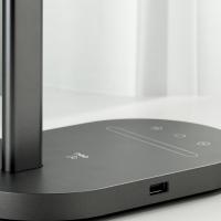 得力（deli） LF201 台灯 10W(42x0.2W/LED模块) (单位:个)