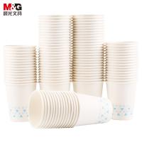 晨光（M&G） ARC92514 加厚型纸杯9盎司一次性水杯 100只装 250ml 单花色（单位：袋）
