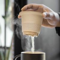 万仟堂 望杯 陶瓷杯 500ml （单位:个） 黑铁釉