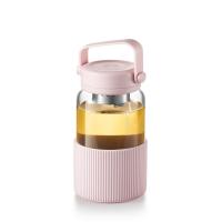 北鼎 便携随手杯 玻璃杯 630ML 猪猪粉（单位：个）