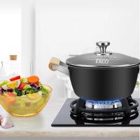 EKCO EK-JZTTGAMD2DZX/KZ 极之铁汤锅+SN晶尊系列餐具豪华2件套 22cm+大碗*2 （单位:套）