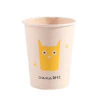茶花（CHAHUA） 原生木浆纸 一次性纸杯 180ML 40只 /包 10包/箱( 单位 :箱)