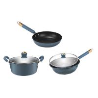 EKCO EK-WRL304ZX/KZ 威尔蓝三件套 炒锅32cm+汤锅24cm+煎锅24cm （单位:套）
