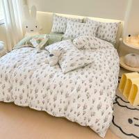 圣之澜 SL-C515 清新时光全棉四件套（被套200*230cm+床单230*245cm+枕套48*74cm*2个）（单位:套）