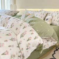 圣之澜 SL-C515 清新时光全棉四件套（被套200*230cm+床单230*245cm+枕套48*74cm*2个）（单位:套）