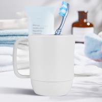 茶花（CHAHUA） 054001 漱口杯簌 塑料杯 99*80mm 350ml （单位:个） 白色