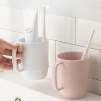 茶花（CHAHUA） 054001 漱口杯簌 塑料杯 99*80mm 350ml （单位:个） 白色