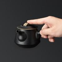 万仟堂 汉风候02 功夫茶具 6-10件套 （单位:套） 黑铁釉
