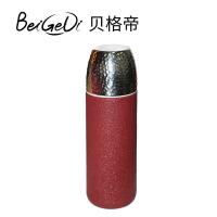 贝格帝 BGD-MPB400 保温杯 锤纹焖泡杯 400ml (单位:个) 混色