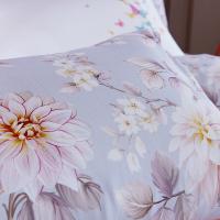梦洁家纺 1010189058 花舞悠然 纯棉印花四件套 200*230CM（单位：套）