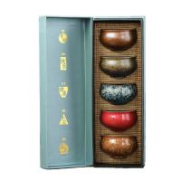 苏氏陶瓷（SUSHI CERAMICS） 五行杯 功夫茶杯 茶杯110ml*5(单位：套)