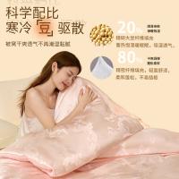 恒源祥（HYX） HYX225BZ 福气满满 抗菌大豆保暖被 200*230cm 粉色 (单位:床)