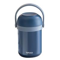 泰福高 T0323 简洁保温饭盒 2.2L(单位：个) 深海蓝
