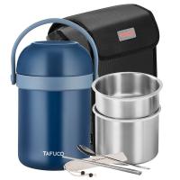 泰福高 T0323 简洁保温饭盒 2.2L(单位：个) 深海蓝