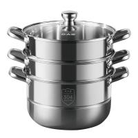 炊大皇（COOKER KING） ZG28ZWX1 臻味304不锈钢蒸锅 28cm（单位：个）
