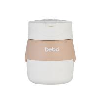 德铂（Debo） DEP-DS379 露比不锈钢汤罐 8.5cm*17cm （单位：个）初雪白