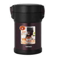 泰福高 T2542 臻美3层保温饭盒 1.5L(单位：个) 紫色