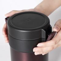 泰福高 T2542 臻美3层保温饭盒 1.5L(单位：个) 紫色