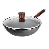 炊大皇（COOKER KING） CG32SZ-1 始祖精铁炒锅 锅具 32cm 曜石黑（单位：个）