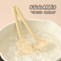 拜杰（BAIJIE）HY-111迷你硅胶锅铲汤勺小号套装炒菜铲子婴儿辅食工具全套小锅铲 2件套（单位：套）