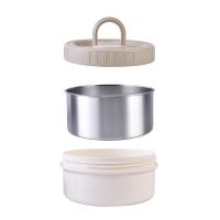 泰福高 T0391 悦和3层保温饭盒 2.5L(单位：个) 杏色