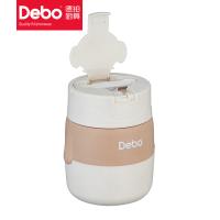德铂（Debo） DEP-DS379 露比不锈钢饭盒汤罐 500ml （单位：套）初雪白