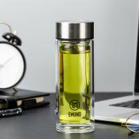 艾姆德（EMUND） DB-BL28 布鲁塞双层玻璃杯 280ML （单位：个）