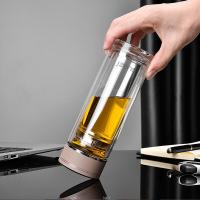 果兹（GUOZI） GZ-S59 星辰商务双层玻璃杯 350ml （单位：个）