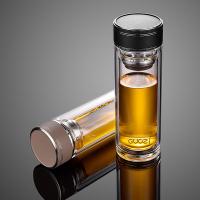 果兹（GUOZI） GZ-S59 星辰商务双层玻璃杯 350ml （单位：个）