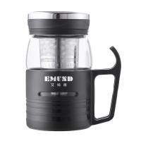 艾姆德（EMUND） DH-XK450 西卡功能办公玻璃杯 450mL （单位：个） 黑色