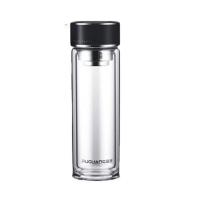 富光（FUGUANG） G2213-SH-400 双层玻璃杯 400ml（单位：个）黑色