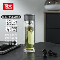 富光（FUGUANG） G2213-SH-400 双层玻璃杯 400ml（单位：个）黑色