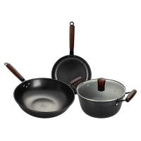 艾姆德（EMUND） DG-MSD322226 锅具 炒锅32*9.5cm+汤锅24*10cm+煎锅28*6.5cm （单位:套）