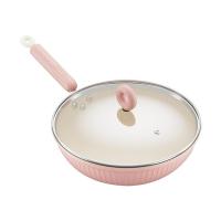 都市太太（DStt） DSLTHYCG 龙腾虎跃炒锅 30cm (单位:个) 粉色