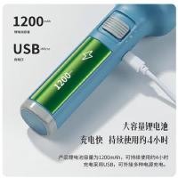 得力（deli） 3663A 手电筒 可充电式 162*57*32mm (单位:个) 蓝色