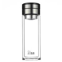 希诺 XN-7095 玻璃杯 320mL 双层防烫 （单位:个）