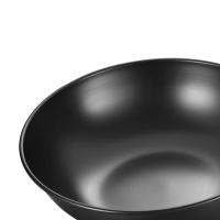 康巴赫（KOBACH） LPB-C32LA 乐厨系列精铁炒锅 32cm 精铁 带盖 （单位：个） 黑色