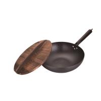 佰适图（Bustard） SMAQ-BSTG202001-32老式锻打铁锅 32cm（单位：个）