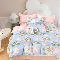 金丝莉（KINTHERI） JSL-XITE008 舒适碎花四件套 被套：200x230cm+床单：230x250cm+枕套：48x74cmx2（单位：套）