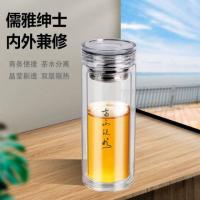 璞莉丝 PLS561-2 双层玻璃杯  水晶系列 300ml （单位：个)颜色随机发