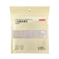 京东京造 一次性水果叉食品级 9.5cm*100支装（单位：组）