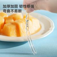 京东京造 一次性水果叉食品级 9.5cm*100支装（单位：组）