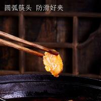 京东京造 JZ-KED104鸡翅木筷子无漆无蜡煎炸火锅捞面筷家用加长油炸筷子 鸡翅木筷子*2 两双装420mm(单位:组)