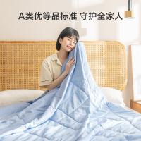 京东京造 缎彩纤维被  200cmx230cm（单位：条）天空蓝